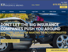 Tablet Screenshot of caraccidentlawyer-sandiego.com